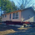 24x36 cottage raised to have a crawlspace foundation poured.
